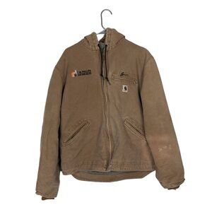 Carhartt J141 Relaxed Duck Sherpa-Lined Jacket size large sierra jacket